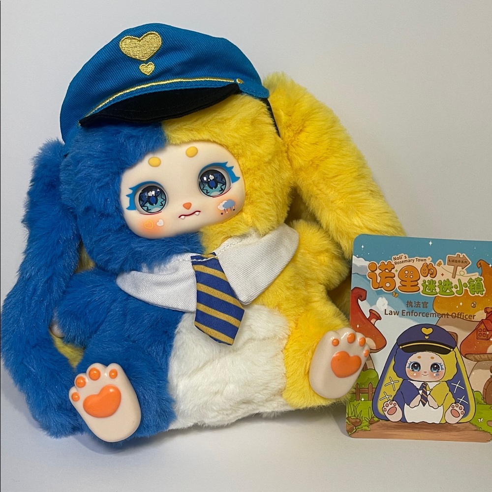 Baby Three Noli's Rosemary Town Soft Plush Series - Law Enforcement Officer